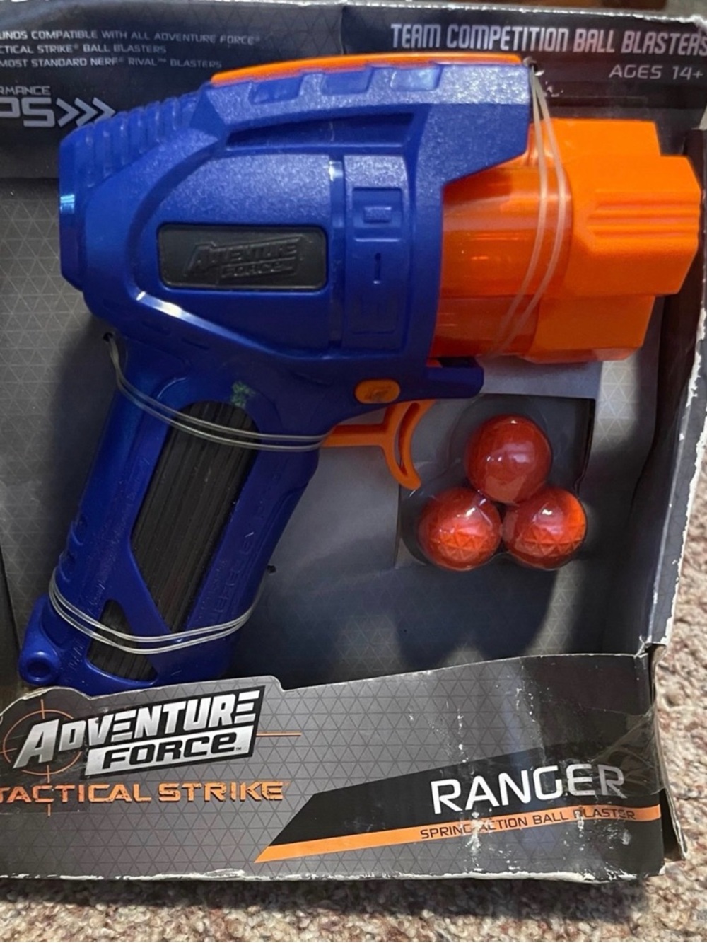 Ranger Kids' Blue and Orange Ball Blaster